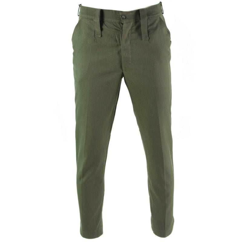 Original Portuguese army field combat casual pants olive green military pants Portugal workwear