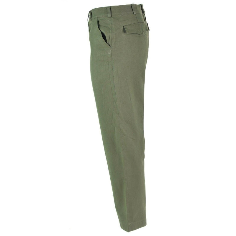 Portuguese army field combat pants olive green military pants Portugal