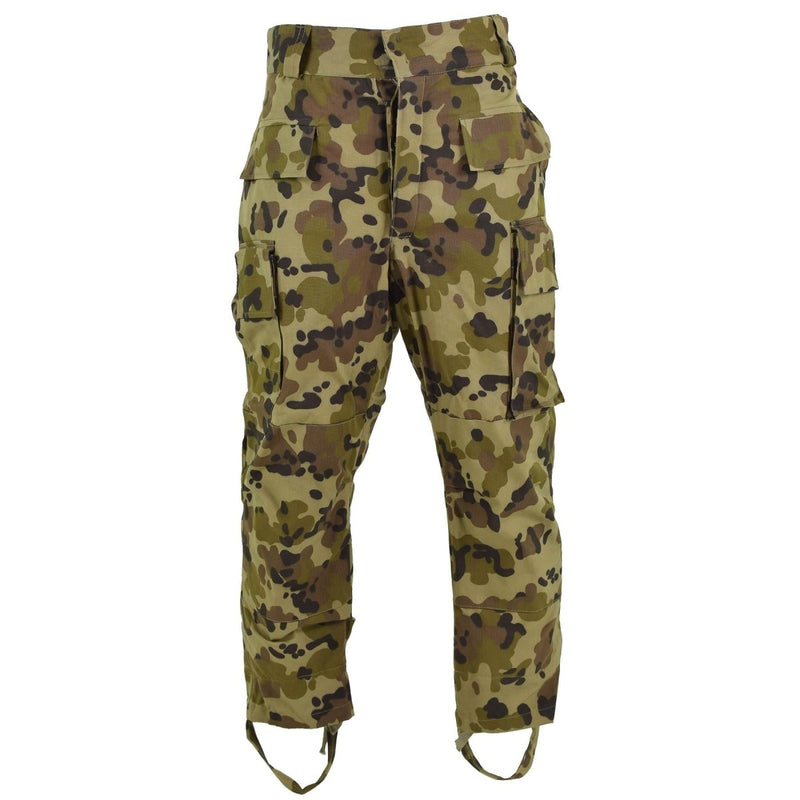 Original Romanian field troops pants fleck pattern camouflage BDU trou ...