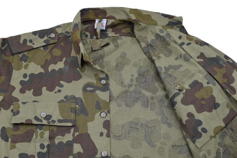 Romanian military shirts lightweight field uniform M94 Mozaic camouflage vintage