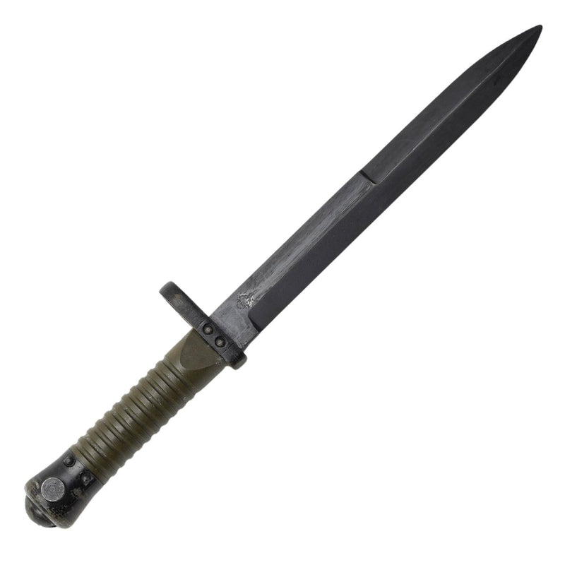 Original Spain military bayonet Cetme L combat fixed knife black sheath army