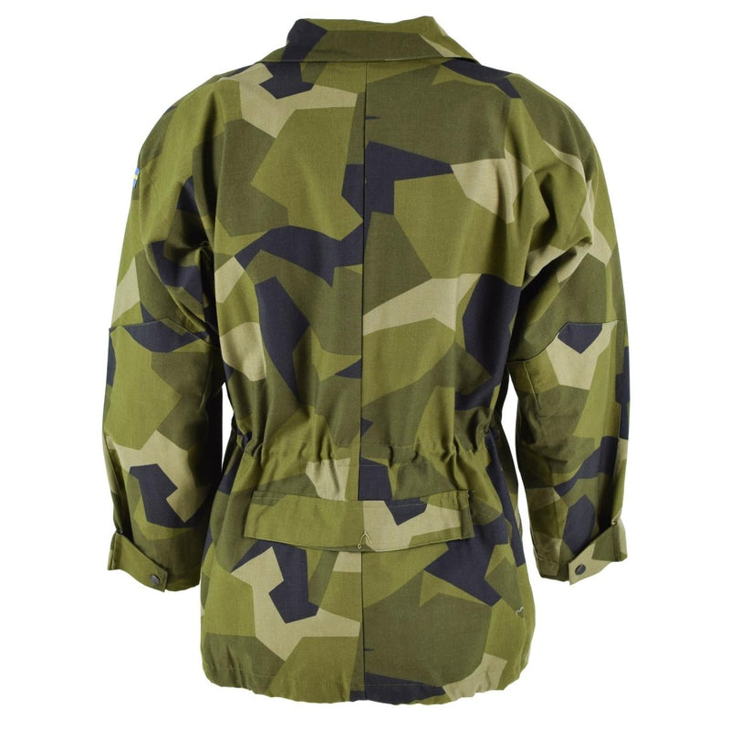 Swedish army heavy M90 jacket splinter camo military field troop