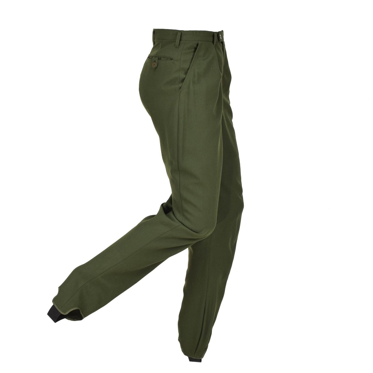 Men's Green Gurkha Pants British Military 1950s Army