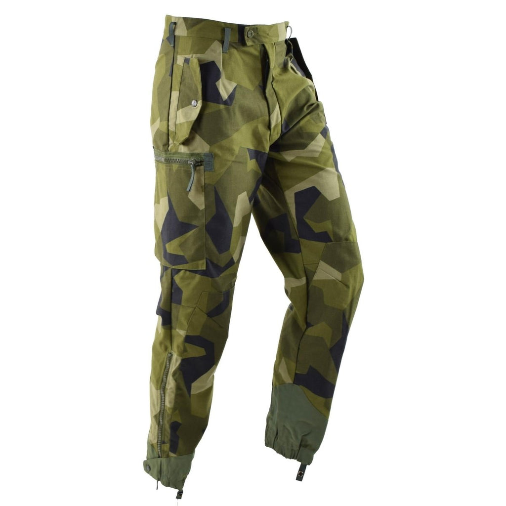 Authentic Swedish Military M90 pants reinforced BDU field trousers ...