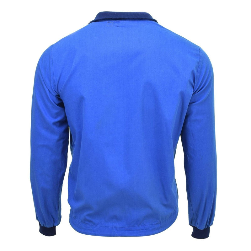 Original Swedish Military sports jacket retro vintage sportswear blue
