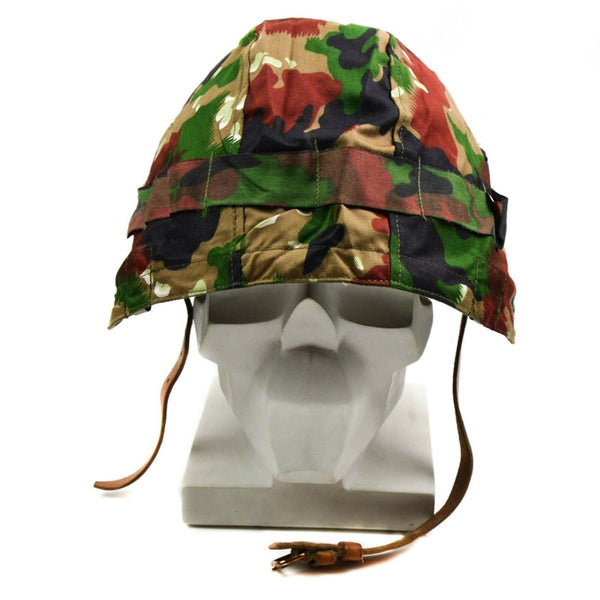 Original Swiss army military helm M71 cover alpenflage Camouflage one size