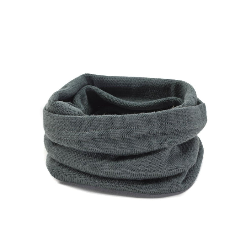 Original Swiss Military tube scarf gray-olive breathable scarves neck gaiter neck gaiter wool knit quick drying