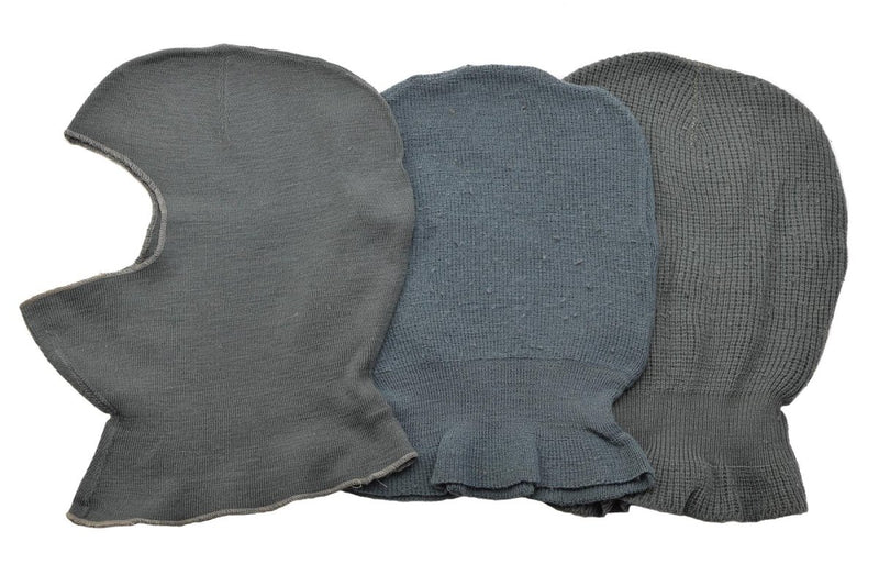 Original Swiss military wool balaclava lightweight warm winter mask elastic fall winter