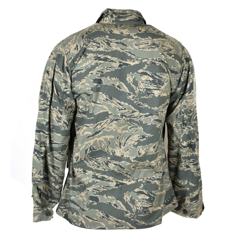 Original US army Airforce AF ABU jacket tiger stripe long sleeve camouflage reinforced elbows
