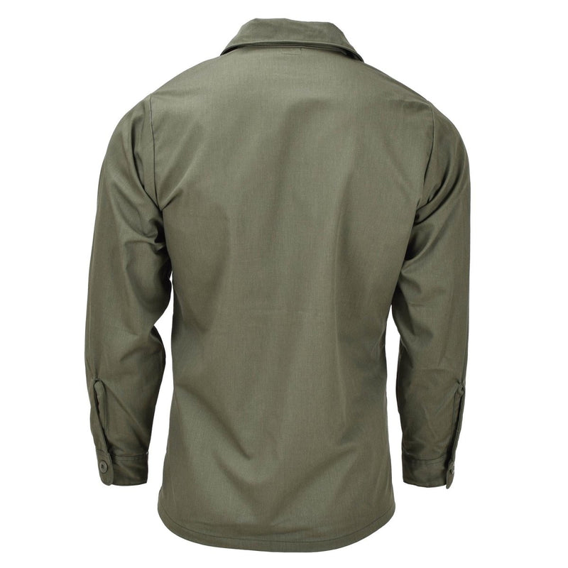 Original U.S. army long sleeve tactical shirt olive fatigue