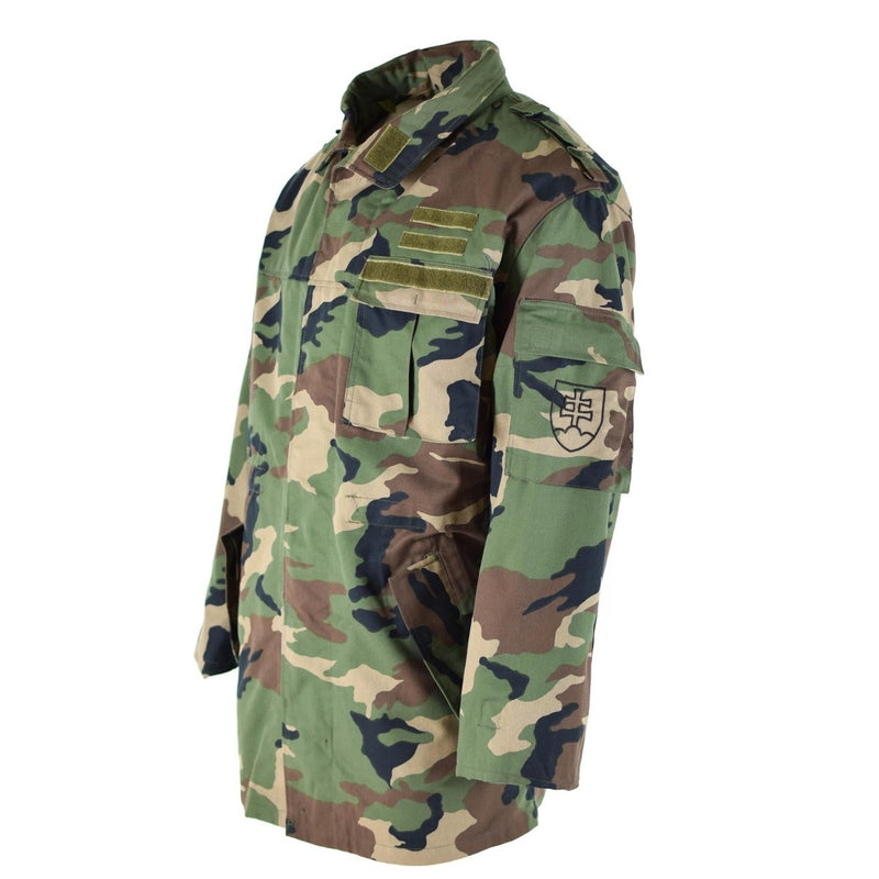 Original Slovakian army field jacket M97 Camouflage military combat parka