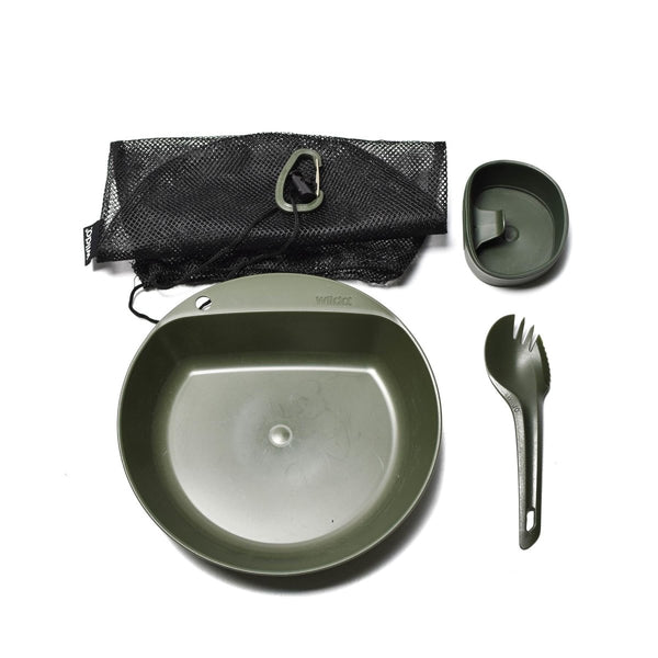 Original Wildo Pathfinder kit lightweight outdoor dining durable utensils set BPA Free Camping Spork