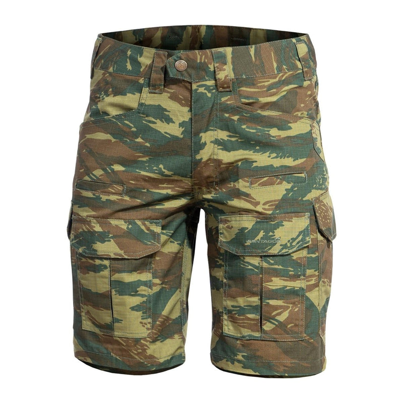 PENTAGON Lycos Short Pants ripstop strong durable material camouflage short triple stitched reinforced pockets