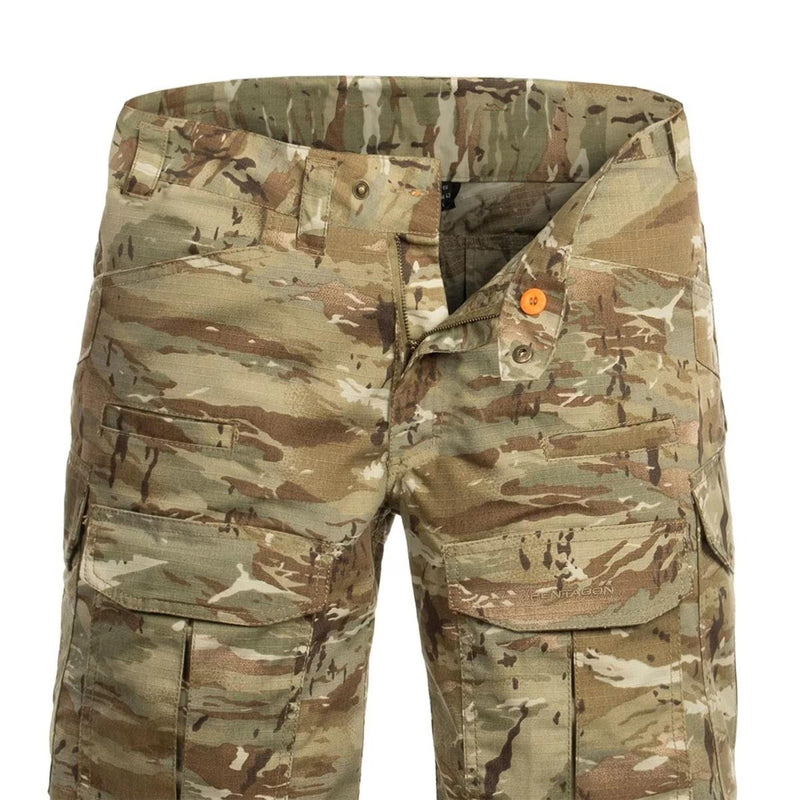 PENTAGON Lycos Short Pants ripstop bermuda triple stitched reinforced pockets water repellent coated