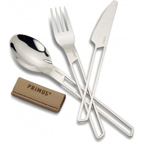 Primus CampFire Cutlery Set lightweight durable stainless steel camping hiking utensils fork spoon knife