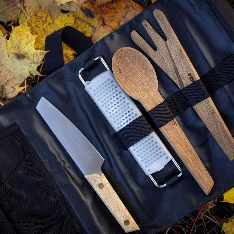 Primus Prep set outdoor camping utensil kit hiking knife spoon fork