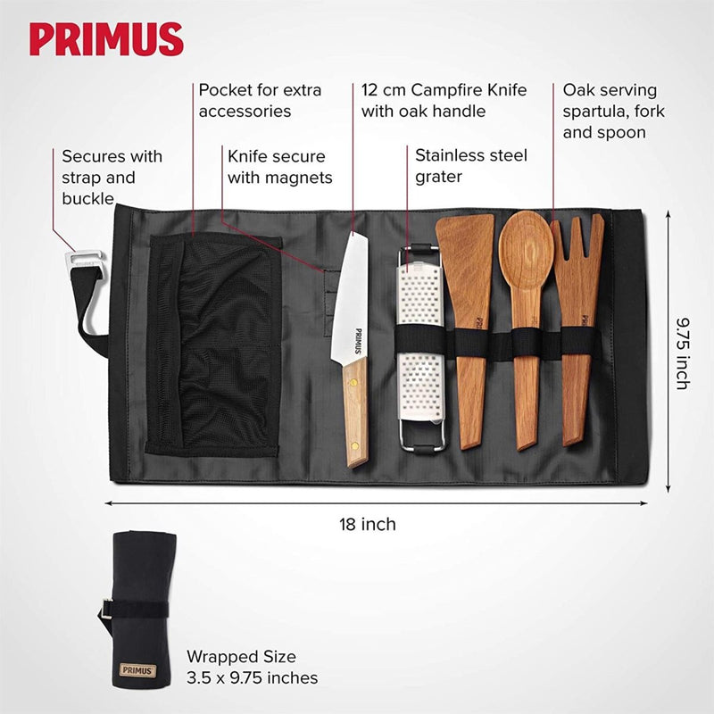 Primus CampFire Prep set outdoor camping utensil kit hiking