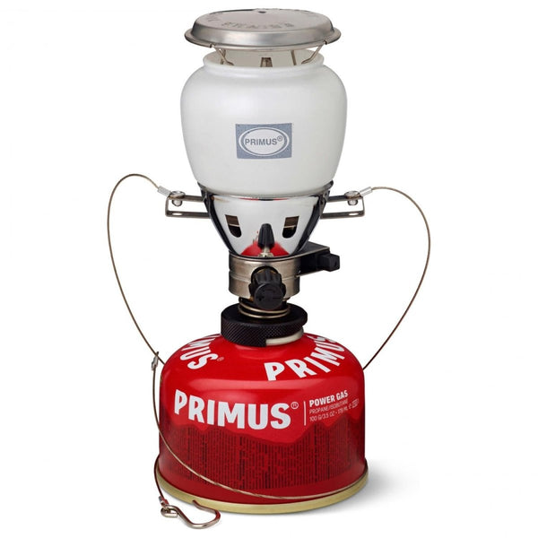 Primus EasyLight Duo gas lantern light camping hiking lamp bright illumination piezo ignition no lighter required