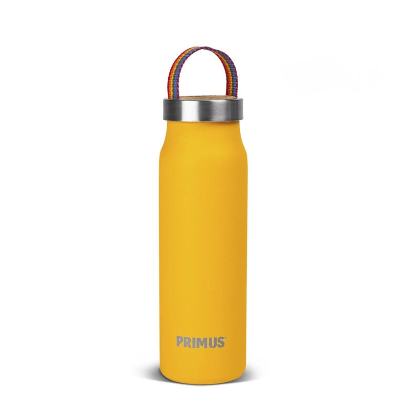 Primus Klunken bottle water vacuum flask hiking camping 500ml stainless steel Rainbow yellow