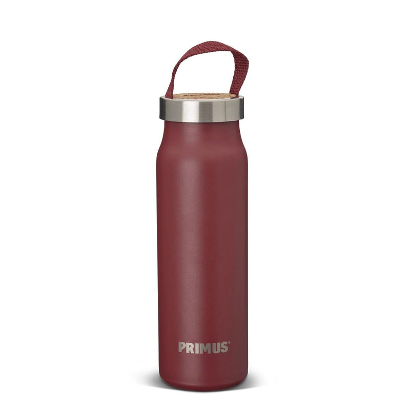 Primus Klunken bottle water vacuum flask hiking camping 500ml stainless steel Ox red