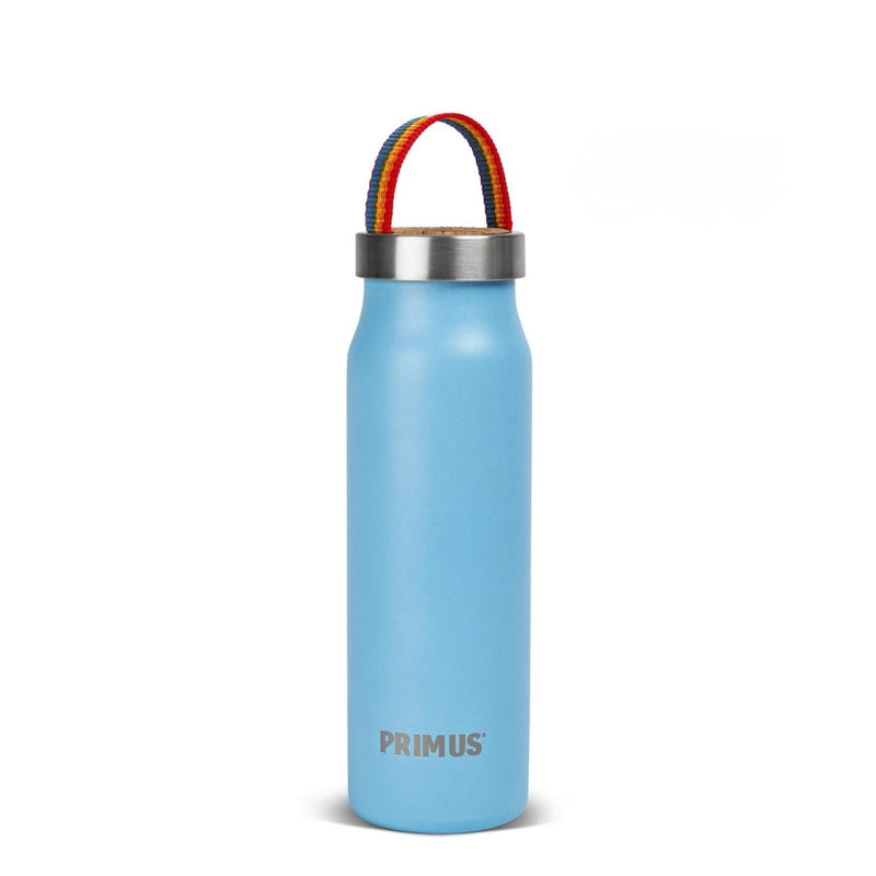 Primus Klunken bottle water vacuum flask hiking camping 500ml stainless steel rainbow blue