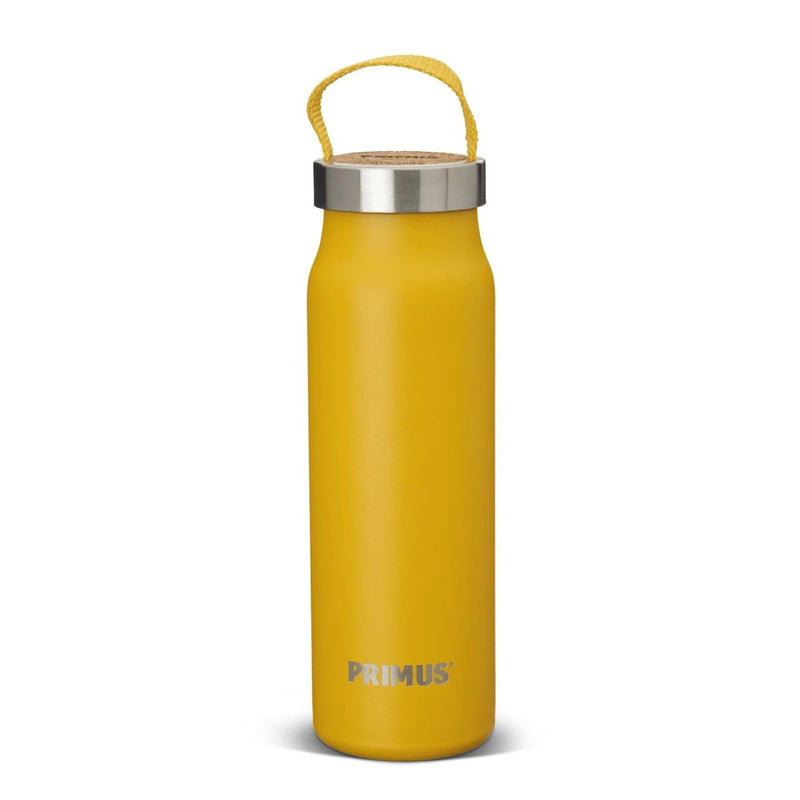 Primus Klunken bottle water vacuum flask hiking camping 500ml stainless steel Yellow