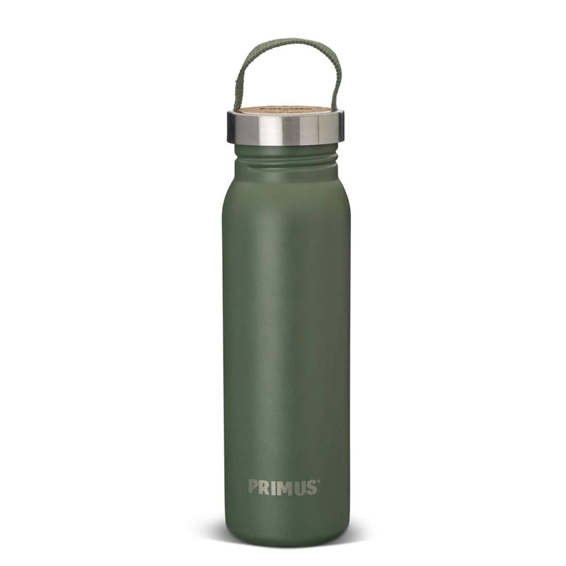 Primus Klunken water bottle 700ml outdoor hiking lightweight stainless flask Green