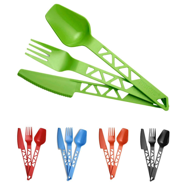 Primus Lightweight Trail outdoor cutlery set camping plastic spoon knife fork lightweight BPA-free material dishwasher safe