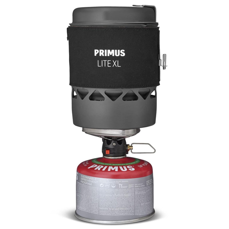 Primus Lite XL Cooking set Pot 1L hiking burner lightweight system stove burner locks securely camping food heater