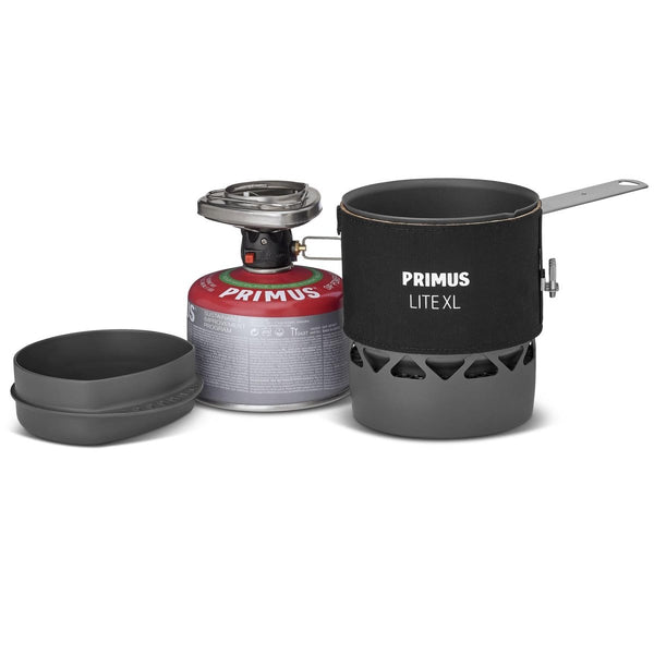 Primus Lite XL Cooking set Pot 1L hiking burner lightweight camping food heater oversized and foldable control valve