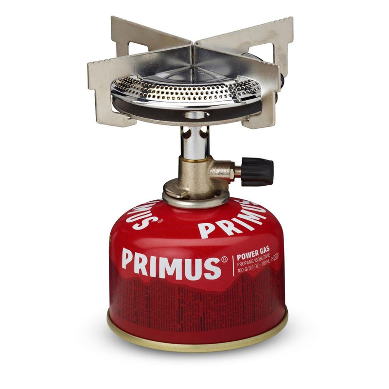 Primus Mimer Stove compact propane burner camping hiking bushcrafting Kitchener wide flame excels at heating larger pots