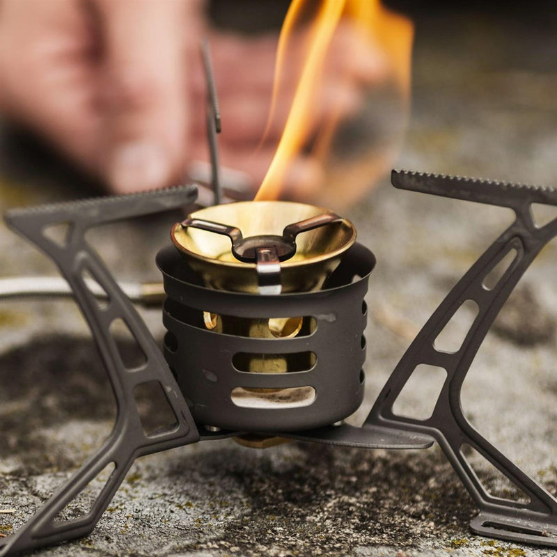 Primus OmniLite Ti titanium camping stove burner multi-fuel cookware