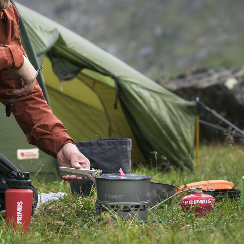 Primus PrimeTech Camping Stove Set 1.3 liters cooking boiling pot outdoor burner outdoor traveling set