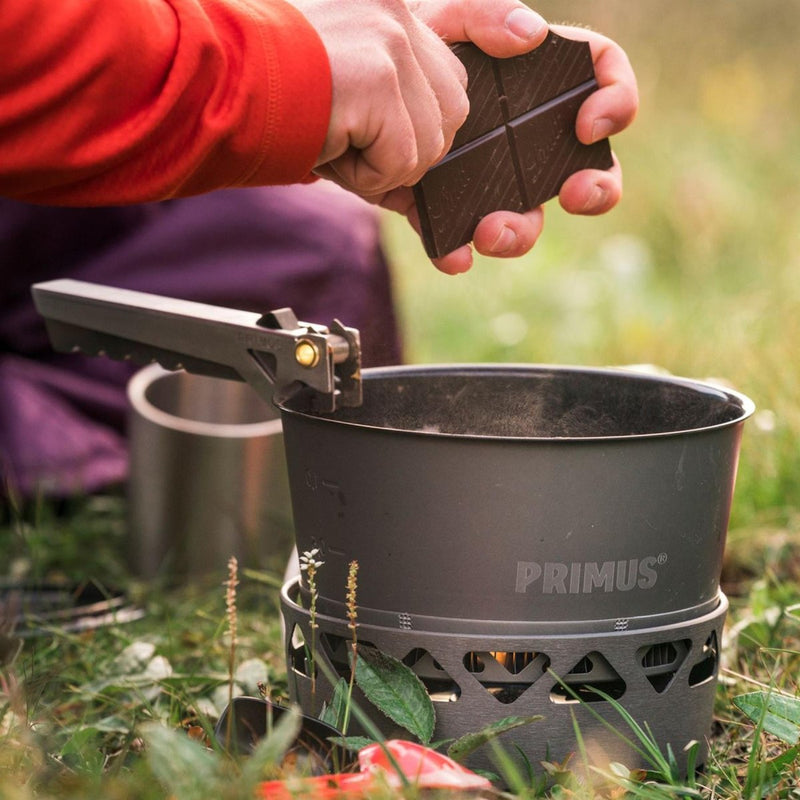 Primus PrimeTech Camping Stove Set 1.3 liters cooking boiling pot outdoor burner Fuel-efficient, all-in-one stove system