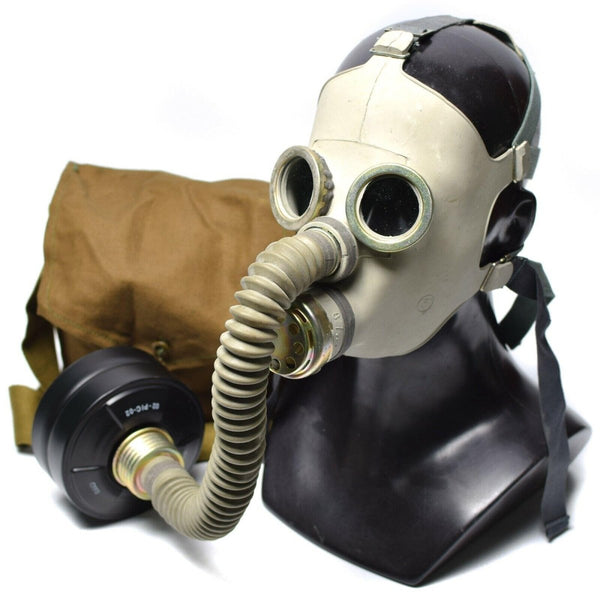 Soviet Russian gas mask PDF-7 Child full set NATO Filter CF F3 NBC 40 mm Gas mask filter bag included