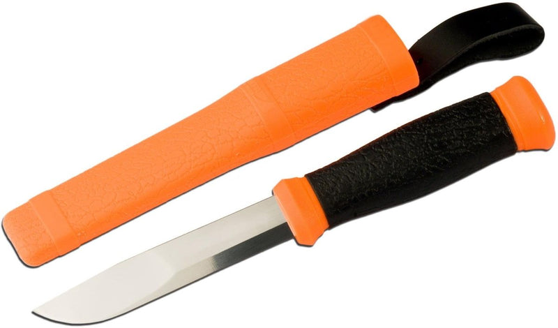 Swedish knife MORA 2000 Orange steel Outdoor Fixed Blade