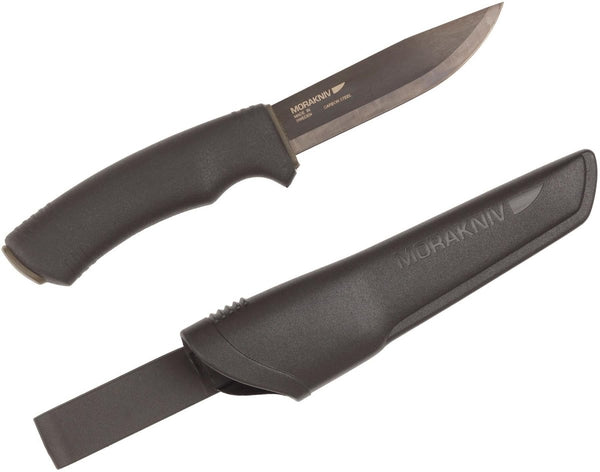 Swedish knife MORA Bushcraft Black Carbon steel Hunting Survival Tactical Fixed standard straight plain edge blade