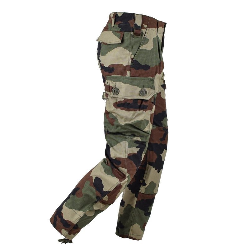 TACGEAR Brand French Military style combat pants CCE camouflage strong durable ripstop cargo style tactical trousers