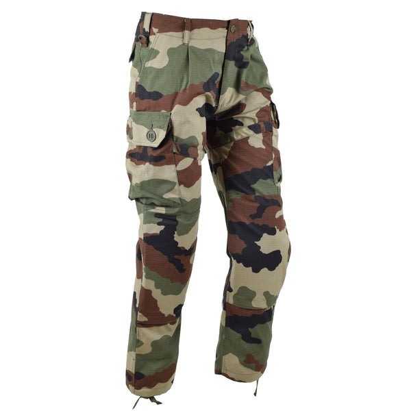 TACGEAR Brand French Military style combat pants CCE camouflage durable strong ripstop cargo style tactical