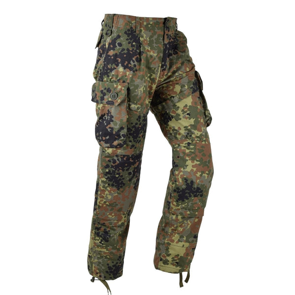TACGEAR Brand German Army style field cargo combat pants Flecktran camouflage durable strong ripstop