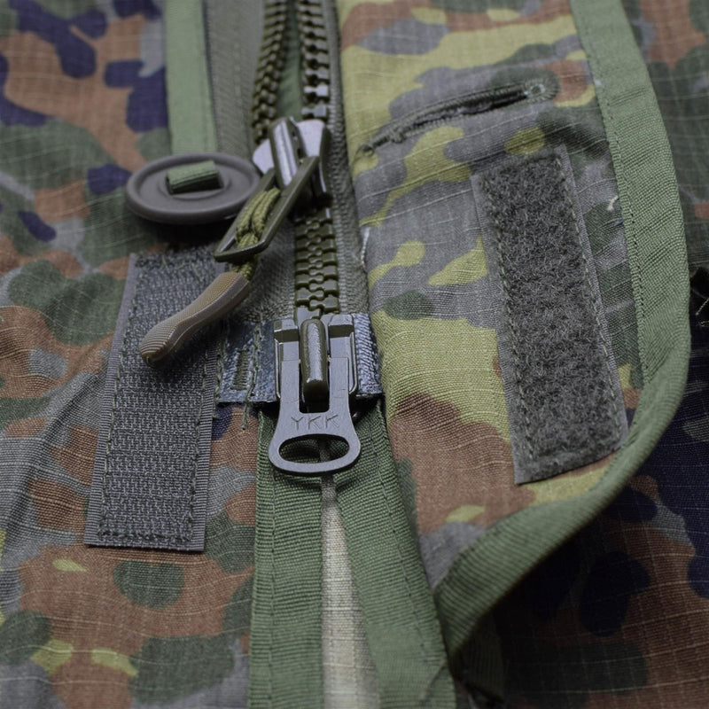 TACGEAR Brand German Military smock jacket flecktran YKK zipper closure