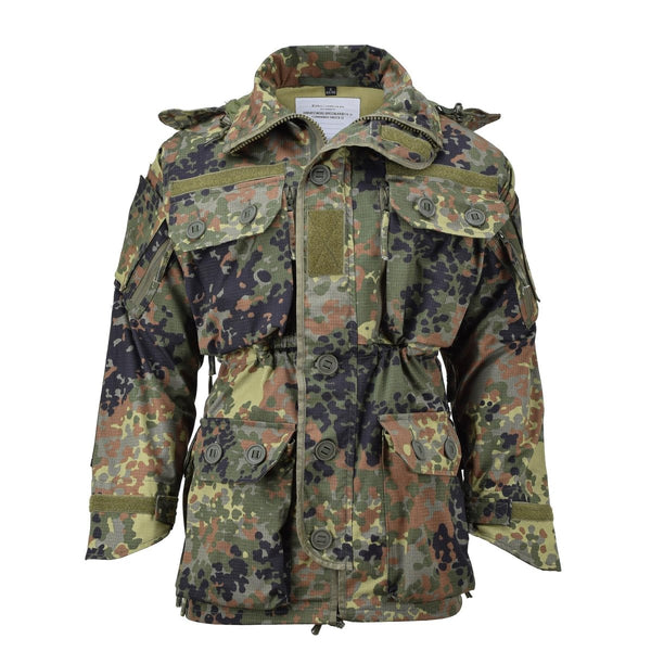 TACGEAR Brand Military style commando smock jacket full-zip ripstop flecktran