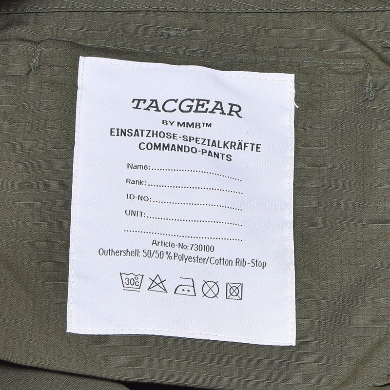TACGEAR Military field cargo pants ripstop tactical