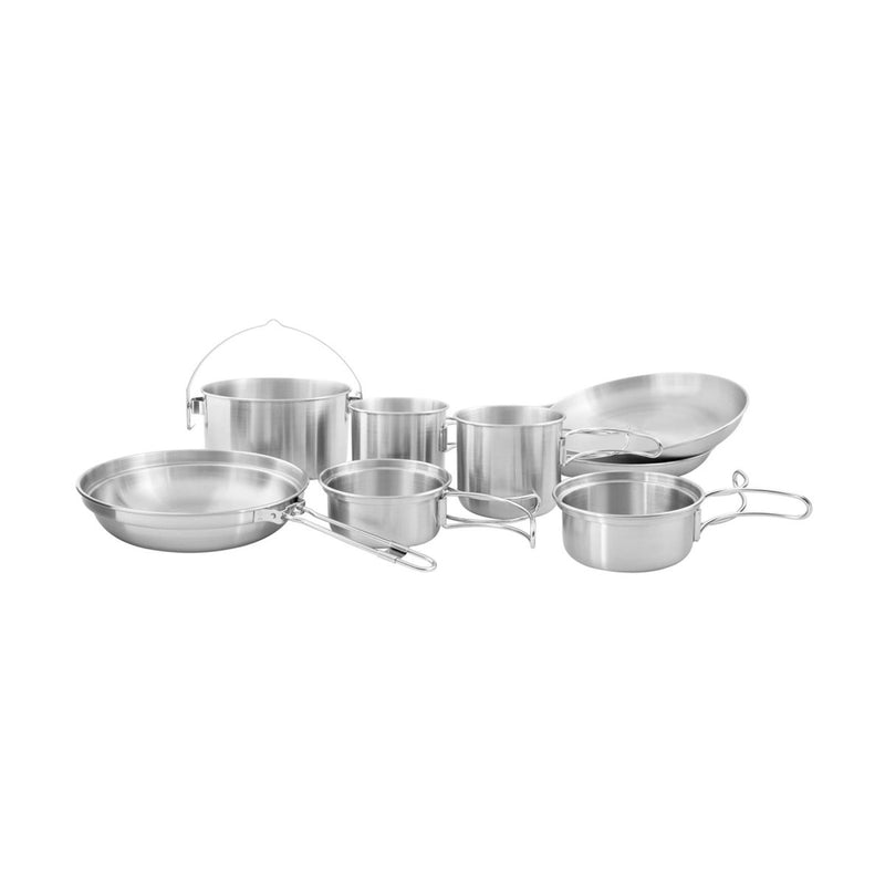 Tatonka Picnic Set II 8pcs compact camping cookware hiking cooking kit pan bowl