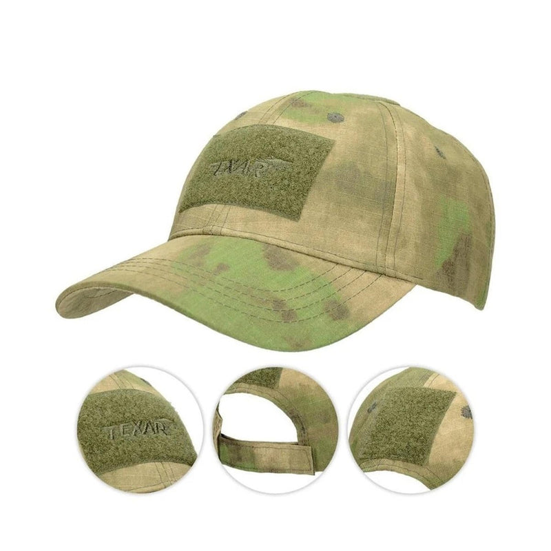 TEXAR tactical baseball cap ripstop field summer combat headwear universal size lightweight foldable and easy to carry