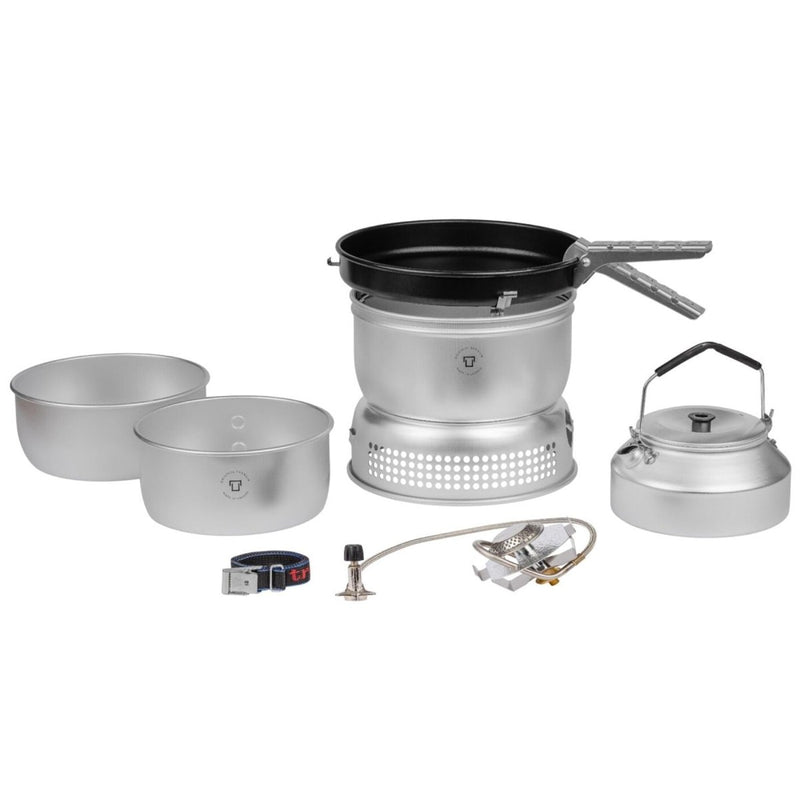 Trangia camping cooking stove set aluminum outdoor hiking pan pot windshield sauce pans frying pan kettle windshield handle