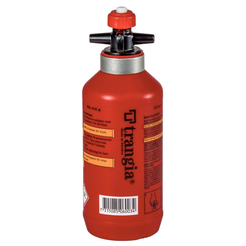 Trangia liquid fuel bottle petrol burner polyethylene flask outdoor camping Red spirit camping alcohol fuel
