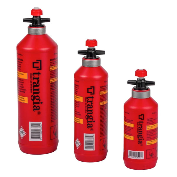 Trangia liquid fuel bottle burner polyethylene flask outdoor camping Red liquid fuel petrol Alcohol Kerson 300ml 500ml 1000ml