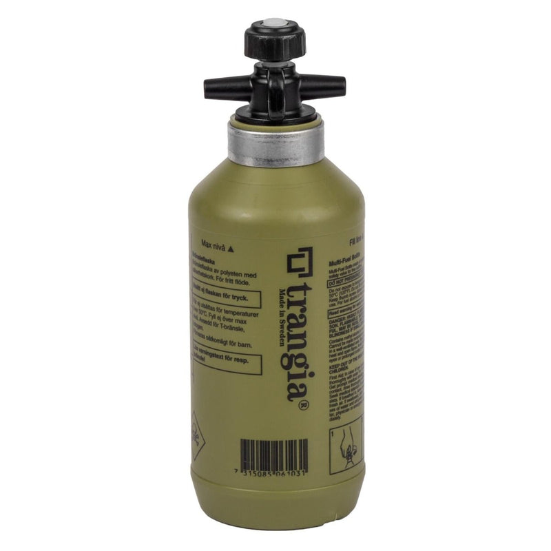 Trangia liquid fuel bottle petrol burner polyethylene flask Olive