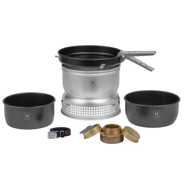 Trangia outdoor cooking system stove set liquid fuel burner non-stick frying pan sauce frying pan windshield burner